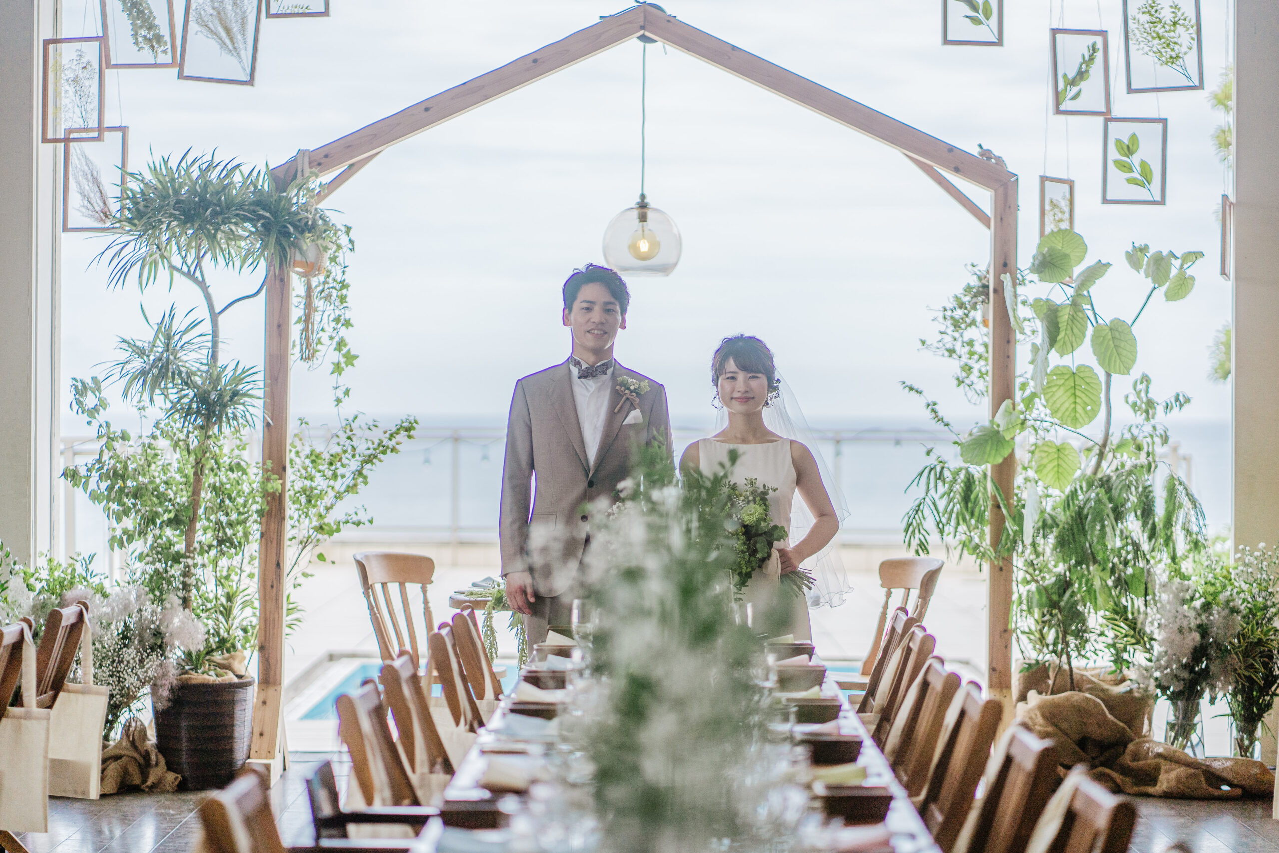 結婚式は本当に楽しい時間で、HAKUに出会えて、自分たちの大切にして